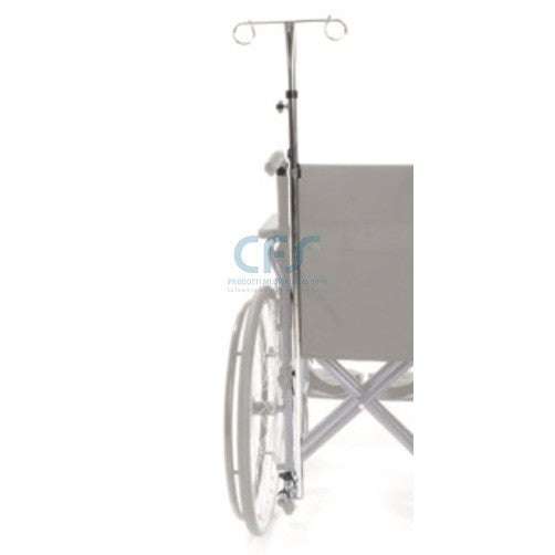 Asta flebo regolabile CPA600 per carrozzine MORETTI One