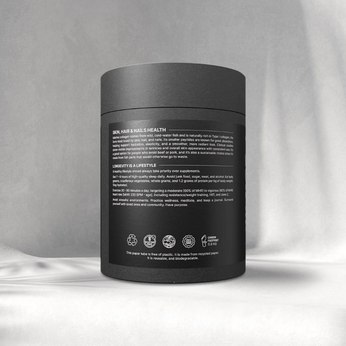 Black container with text on a gray background