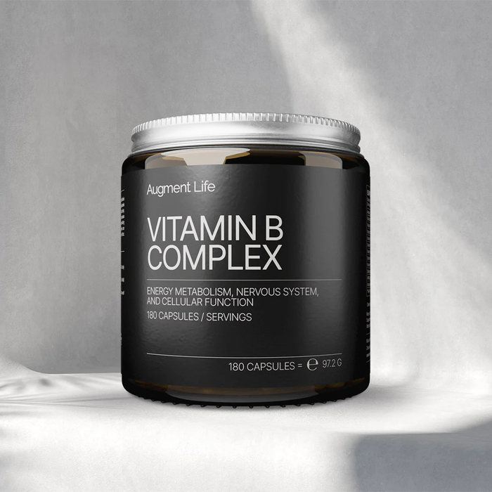 Augment Life | Vitamin B Complex – 180 Capsules