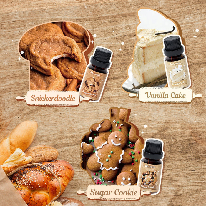 Bakery Fragrance Oils Set - SALKING