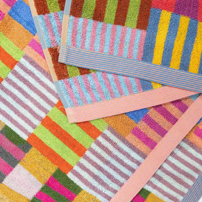 Bath Towel #73 Tulip Quilt