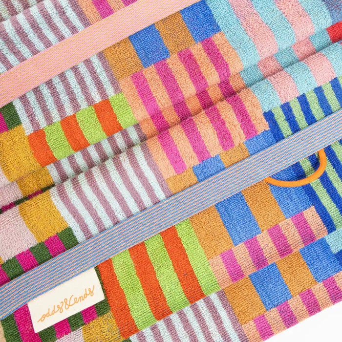 Bath Towel #73 Tulip Quilt