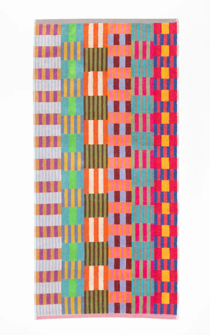 Bath Towel #81 Tulip Quilt
