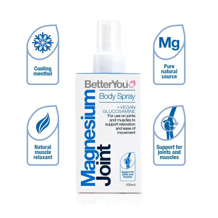 Magnesium Joint Body Spray 100ml BetterYou
