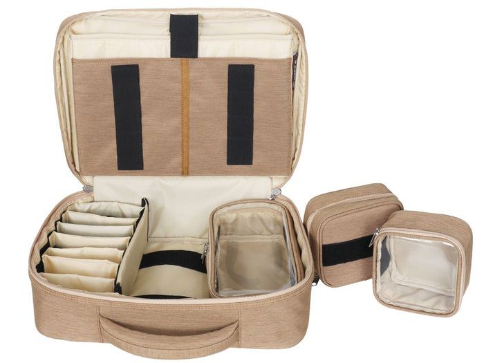 Borsa multiuso - Marrone/Beige