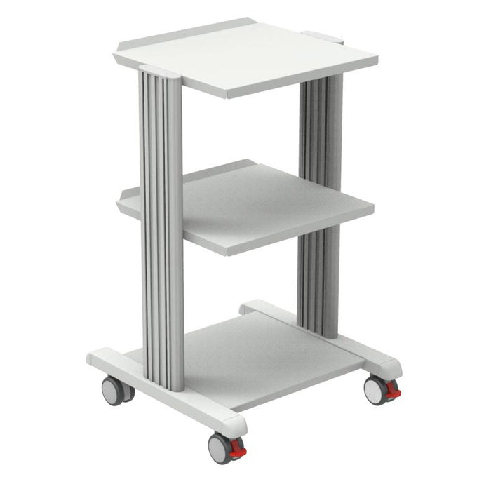 Carrello in alluminio SMART - 3 ripiani mm 360 x 400