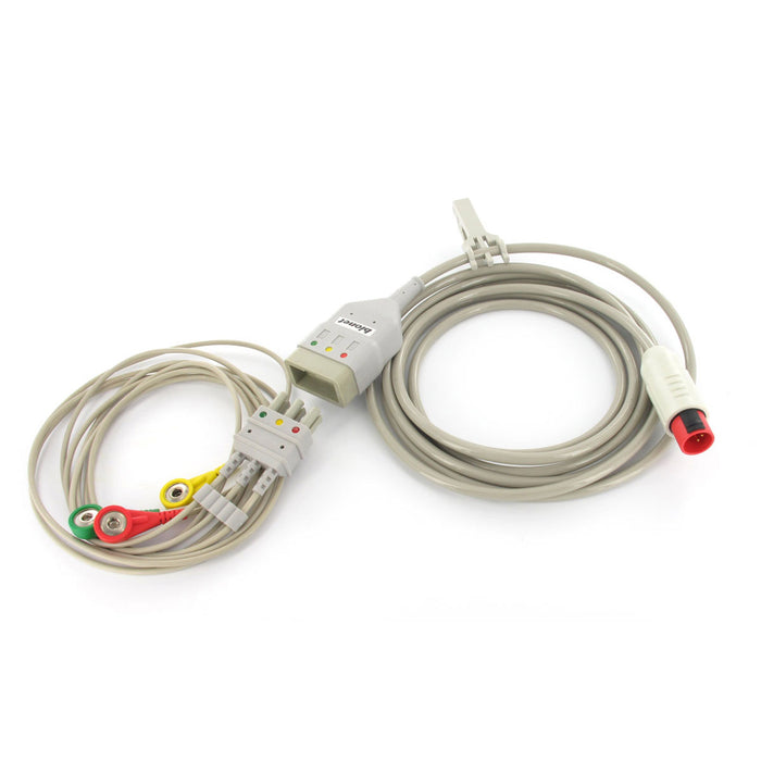 Cavo paziente ECG 3 terminazioni e connettore per monitor BM3 e BM5 (dopo giugno 2006)