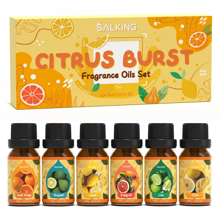 Citrus Burst Diffuser Oils Set - SALKING