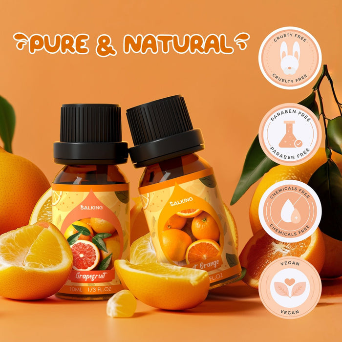 Citrus Burst Diffuser Oils Set - SALKING