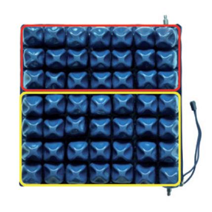 Cuscino antidecubito in PVC a bolle d'aria MORETTI ST855 - cm 36x36 H10
