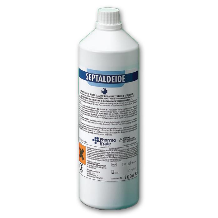 Disinfettante sterilizzante SEPTALDEIDE 2.0 - Flacone 1000 ml