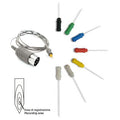 Elettrodi per EMG F8990 bipolari monouso ad ago concentrico (25 pz.)
