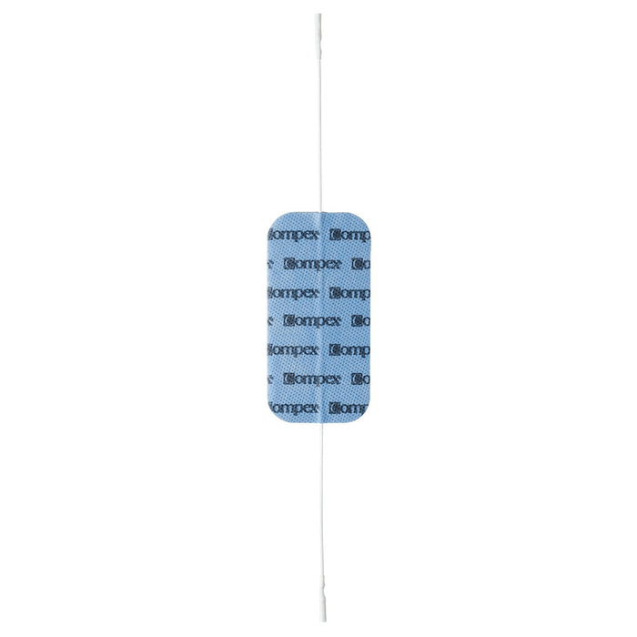Elettrodo pregellato COMPEX Performance con cavetto - 50 x 100 mm (2 pz.)
