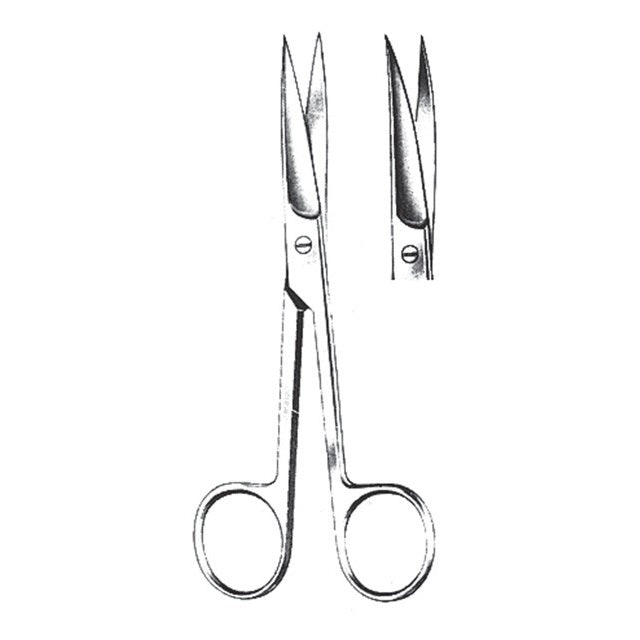 Forbici Acute Curve cm 18