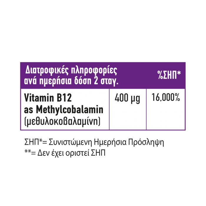Full Health | Natural Vitamin B12 Drops 200 μg 50 ml