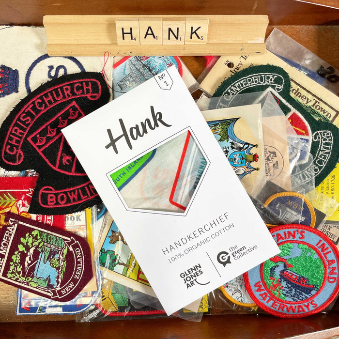 HANK - 1. NATIONAL PARKS Handkerchief by Glenn Jones