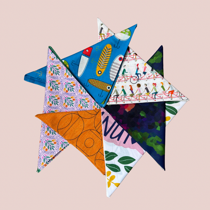 HANK - 3. JOY Handkerchief by Elizabeth Olwen