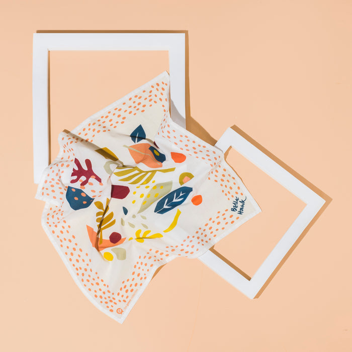 HANK - 6. SPRING Handkerchief by Belle Hawk