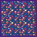 HANK - 9. MEADOW Handkerchief by Fabric Drawer