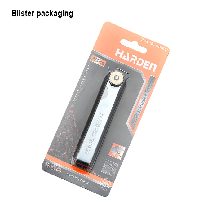 Harden 32Pcs Feeler Gauge