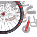 Kit ruote pneumatiche CLA250P per carrozzina MORETTI ATMOS