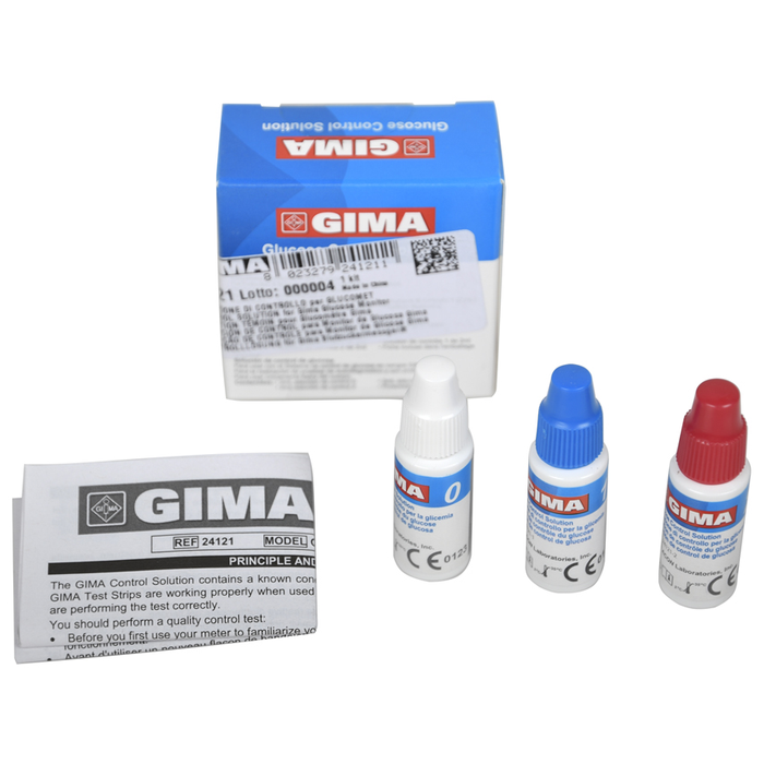 Kit soluzione di controllo per Glucometro GIMA