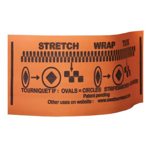 Laccio emostatico tattico SWAT-T Rescue Tourniquet - Arancione
