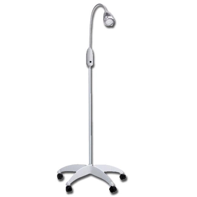 Lampada alogena LUXIFLEX su piantana con ruote