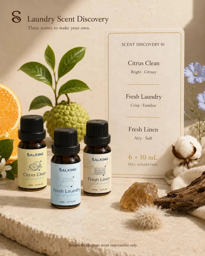 Laundry Collection Essential Oils Set - SALKING_Essential oils Set_SALKING