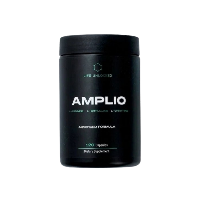 LIFE UNLOCKED | AMPLIO – OKG + L-Arginine + L-Citrulline |120 Capsules
