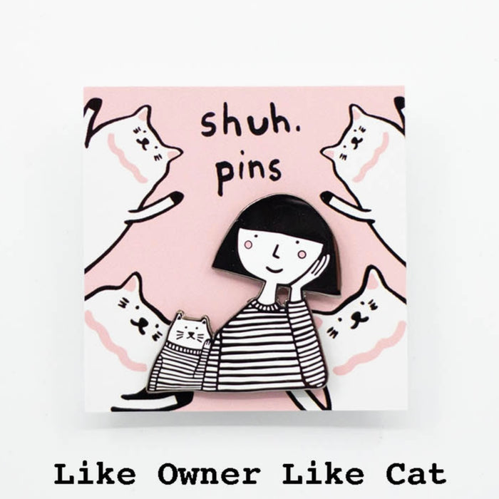 Like Owner Like Cat Pin