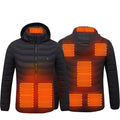men's heated hooded puffer jacket - image 6