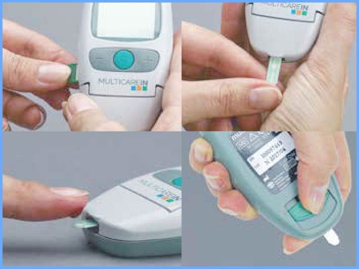 Multicare In - colesterolo, trigliceridi e glucosio - Starter Kit