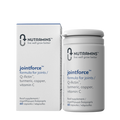 Nutramins jointforce supplement container and packaging on a transparent background