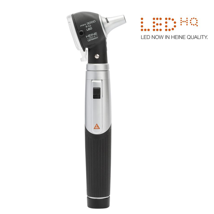 Otoscopio HEINE Mini 3000® LED a F.O. 2,5 V - Speculum riutilizzabili - D-008.70.120