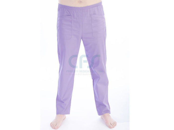Pantalone in cotone/poliestere GIMA Viola (Unisex)