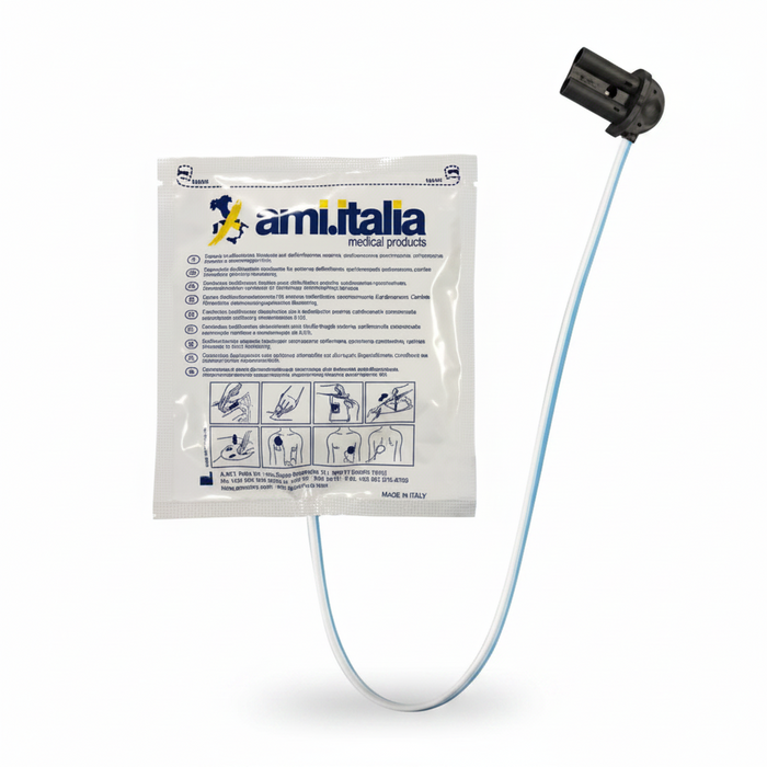 Piastre per defibrillazione AMI ITALIA Saver One - Adulti (coppia) - Originali
