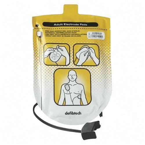 Piastre per defibrillazione Defibtech LIFELINE - Adulti (coppia) - Originali