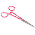 Pinza emostatica retta - fantasia cuori - 16 cm