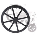 Ruota posteriore RSR207 per sedia RS941 (paio)