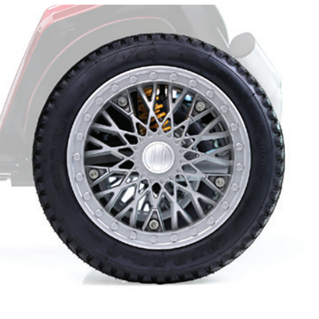 Ruota posteriore sinistra per Scooter Mobility CN250