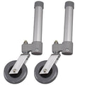 Ruote piroettanti RV7054 per deambulatori MORETTI -5 fori (coppia)