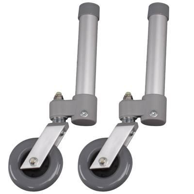 Ruote piroettanti RV7054 per deambulatori MORETTI -5 fori (coppia)
