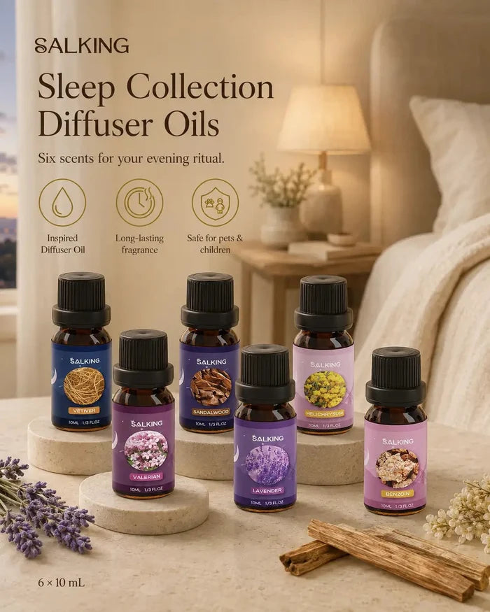 SALKING Sleep Diffuser Oils Set - SALKING_Essential oils Set_SALKING
