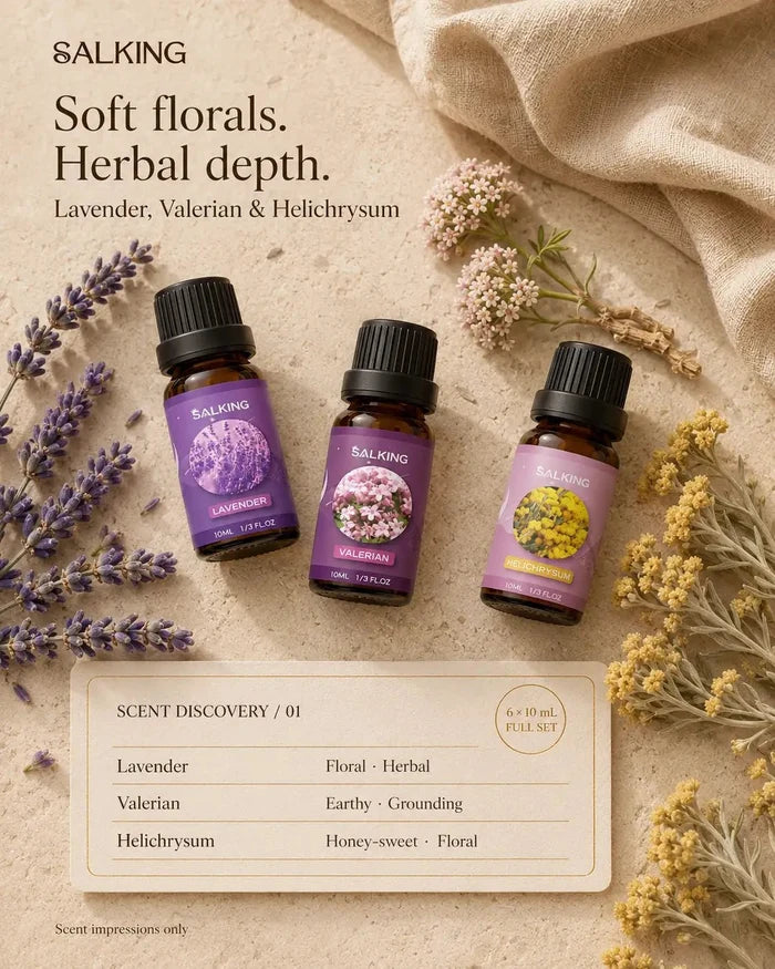 SALKING Sleep Diffuser Oils Set - SALKING_Essential oils Set_SALKING