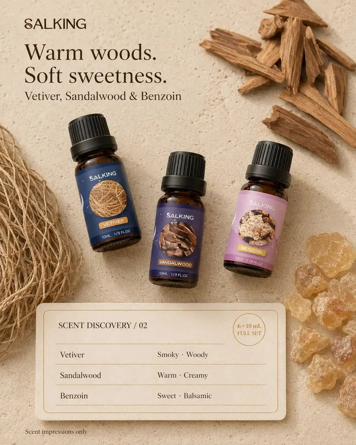 SALKING Sleep Diffuser Oils Set - SALKING_Essential oils Set_SALKING