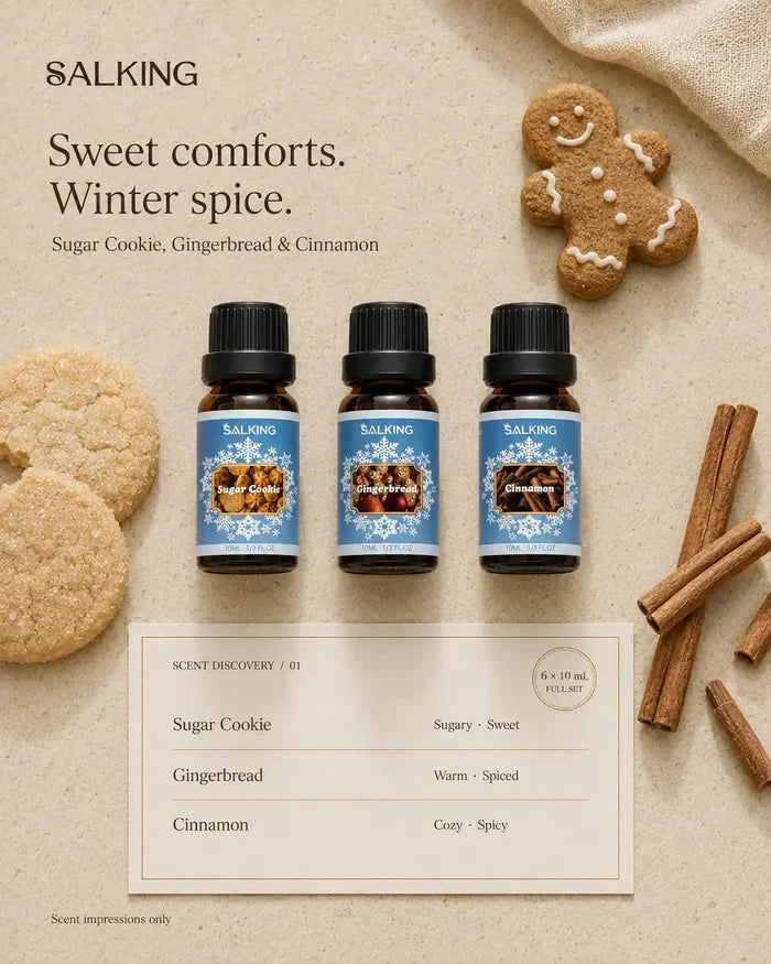 SALKING Winter Diffuser Oils Set - SALKING_Essential oils Set_SALKING
