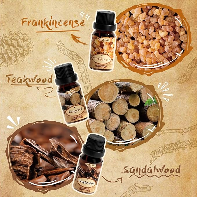 SALKING Woody Diffuser Oils Set - SALKING