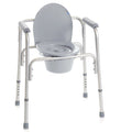 Sedia comoda WC MORETTI RP780 - in alluminio 4 funzioni