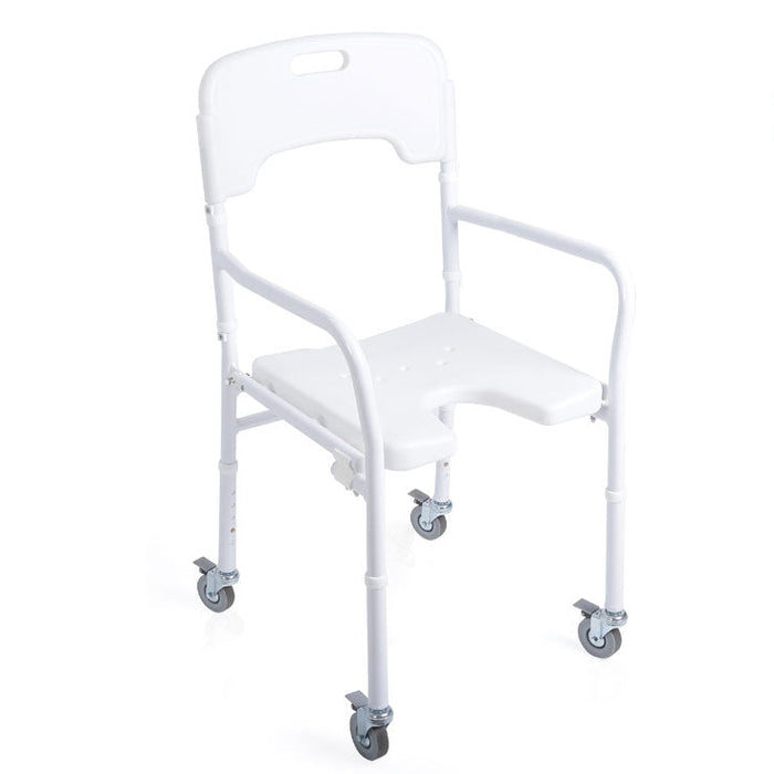 Sedia da doccia MORETTI ONDA RS822- Seduta a U - Su ruote